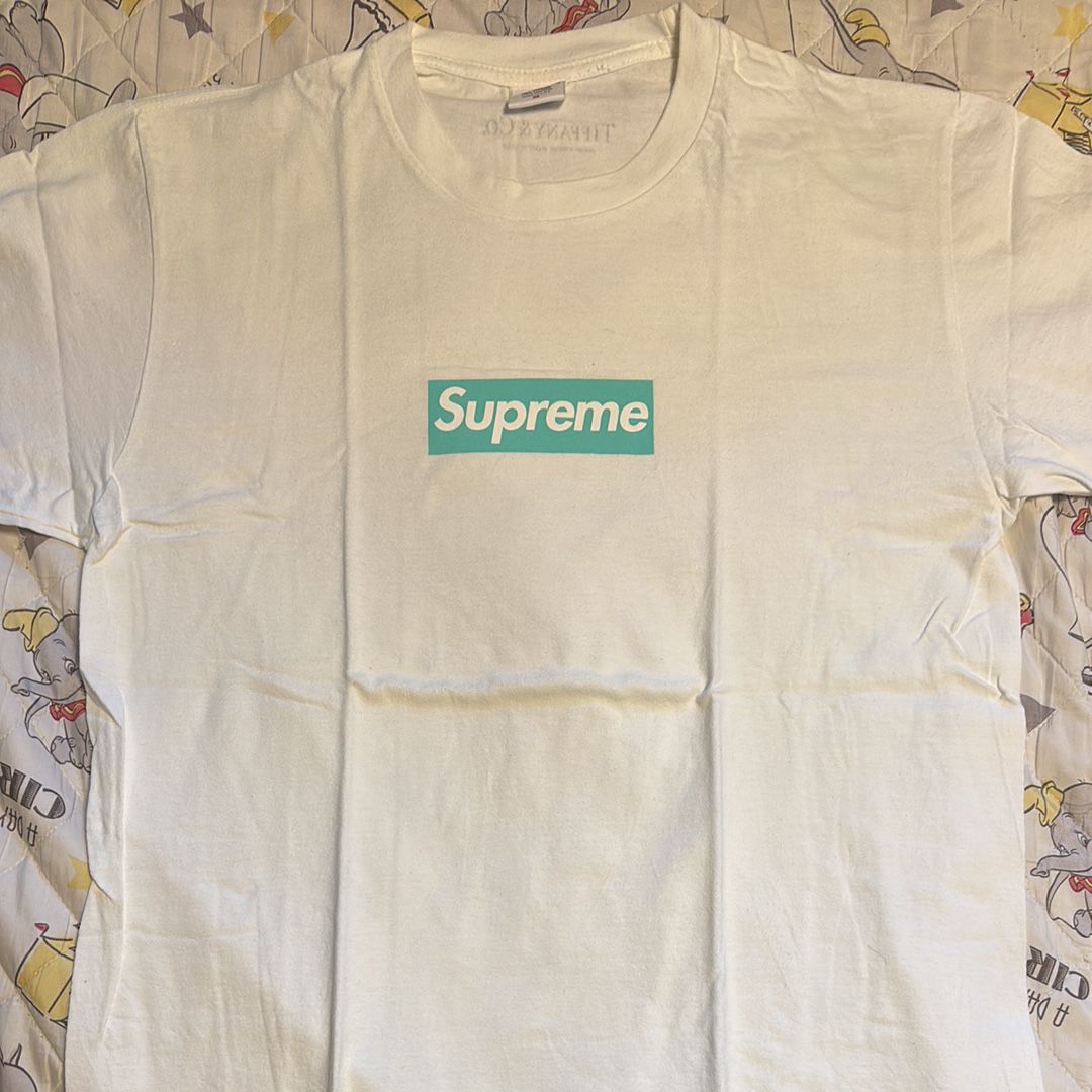 Supreme / Tiffany & Co. Box Logo Tee "White"