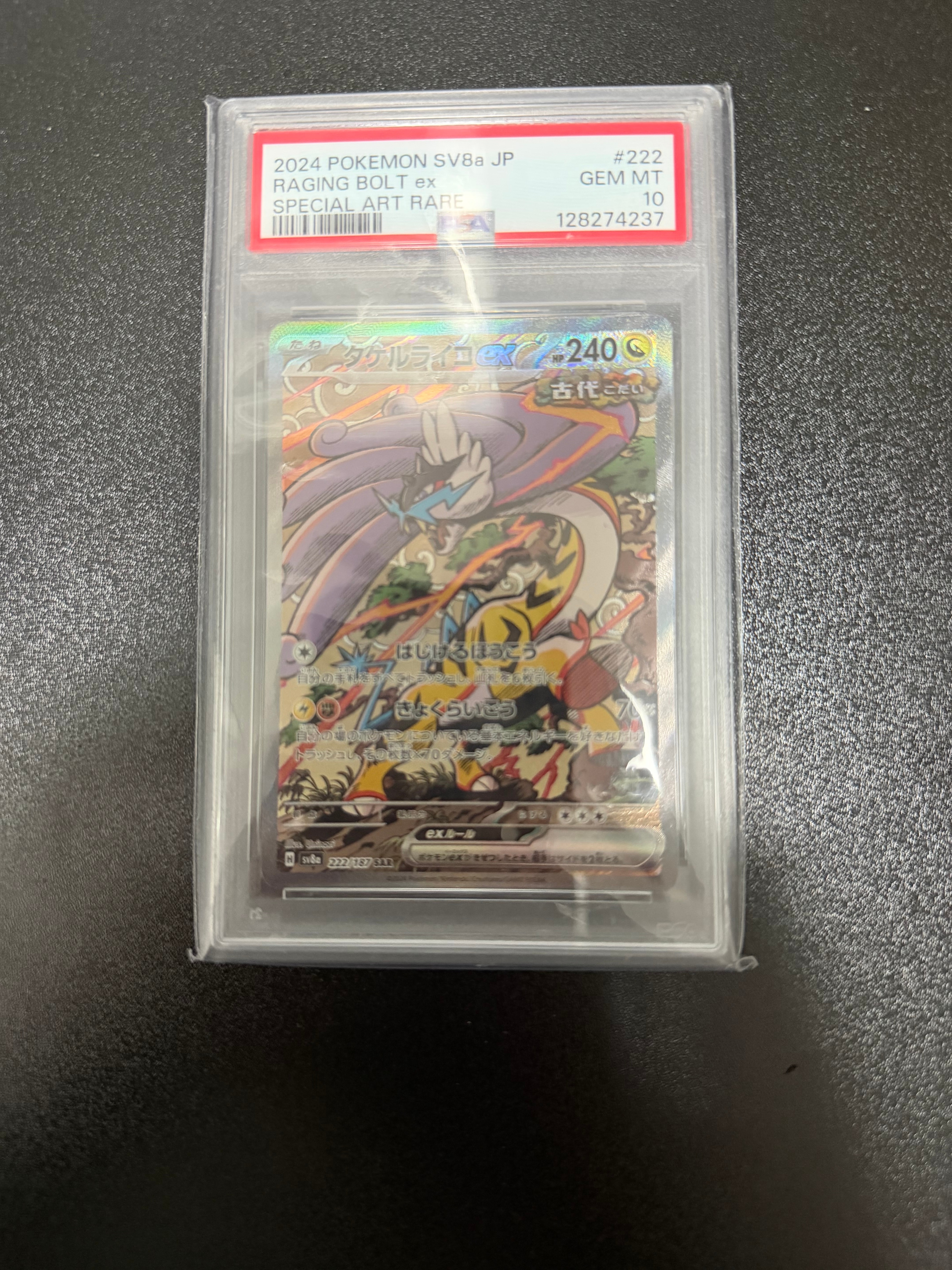 タケルライコex SAR [SV8a 222/187](ハイクラスパック「テラスタルフェスex」)