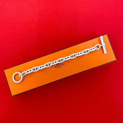 HERMES エルメス シェーヌダンクル GM 12コマ シルバー925 ブレスレット シルバー
21455