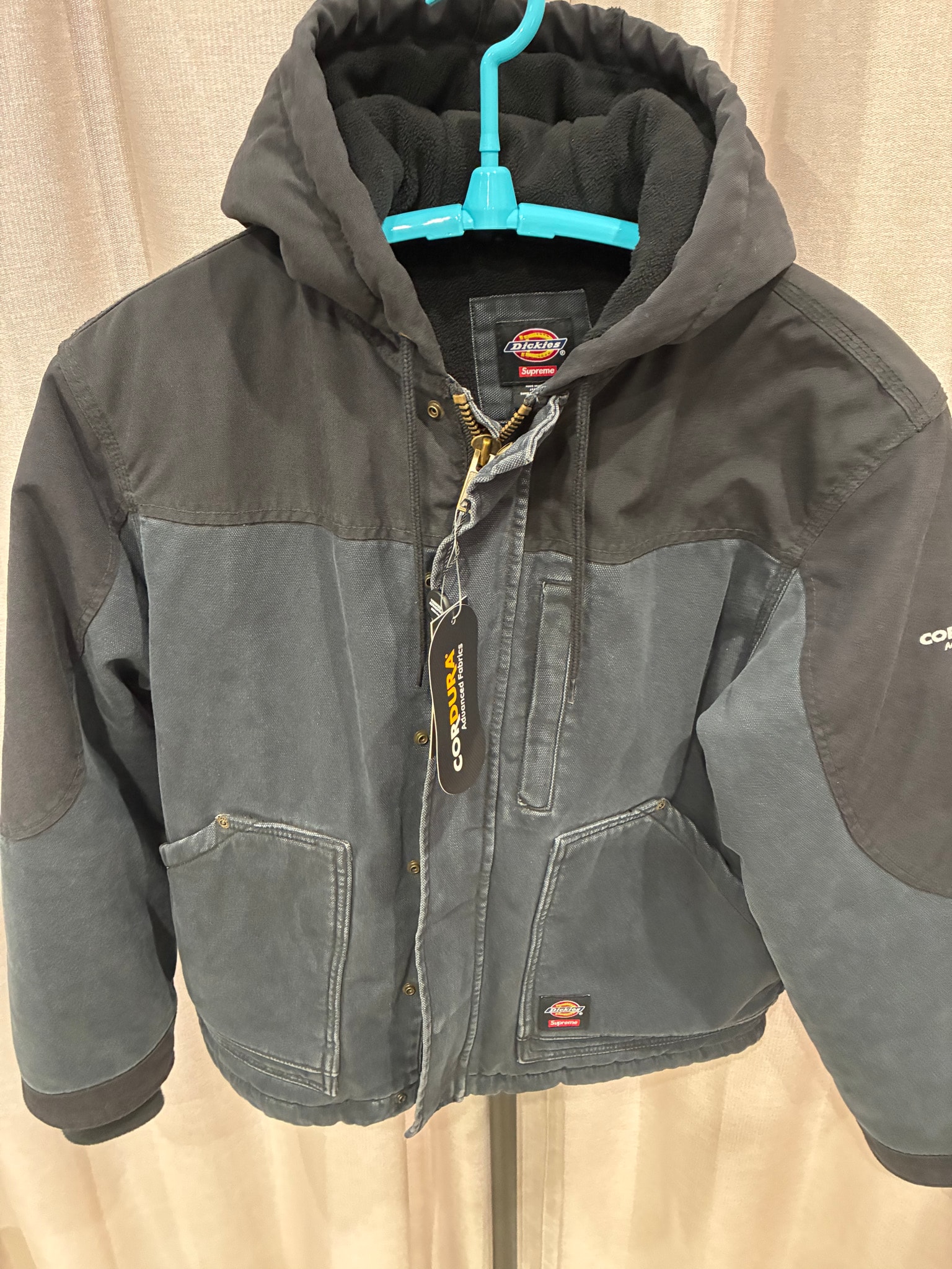 Supreme x Dickies Cordura Hooded Work Jacket "Black"
