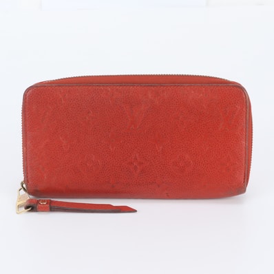 Louis Vuitton Zippy Wallet Monogram Empreinte Leather "Orien"