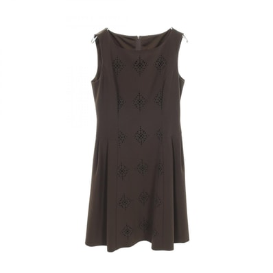 フォクシー ニューヨーク FOXEY NEW YORK ワンピース 衣料品 トップス ポリエステル レディース ブラウン系 31352-NAOFX434T 【中古】