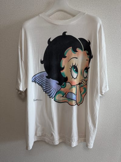 SAINT Mxxxxxx x Betty Boop Bty SS T-Shirt/Angel "White"