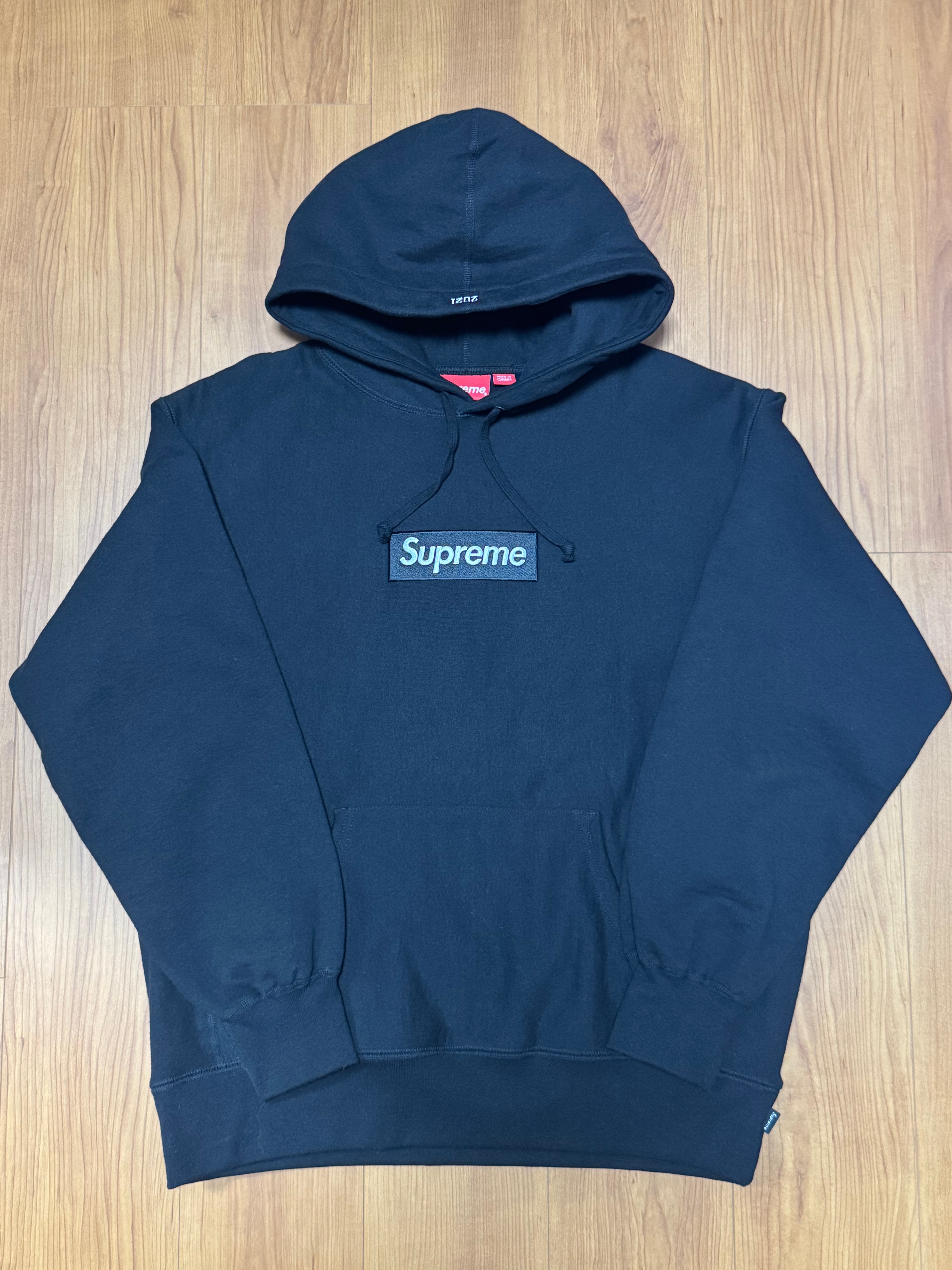 Supreme Box Logo Hooded Sweatshirt "Black" (21FW)