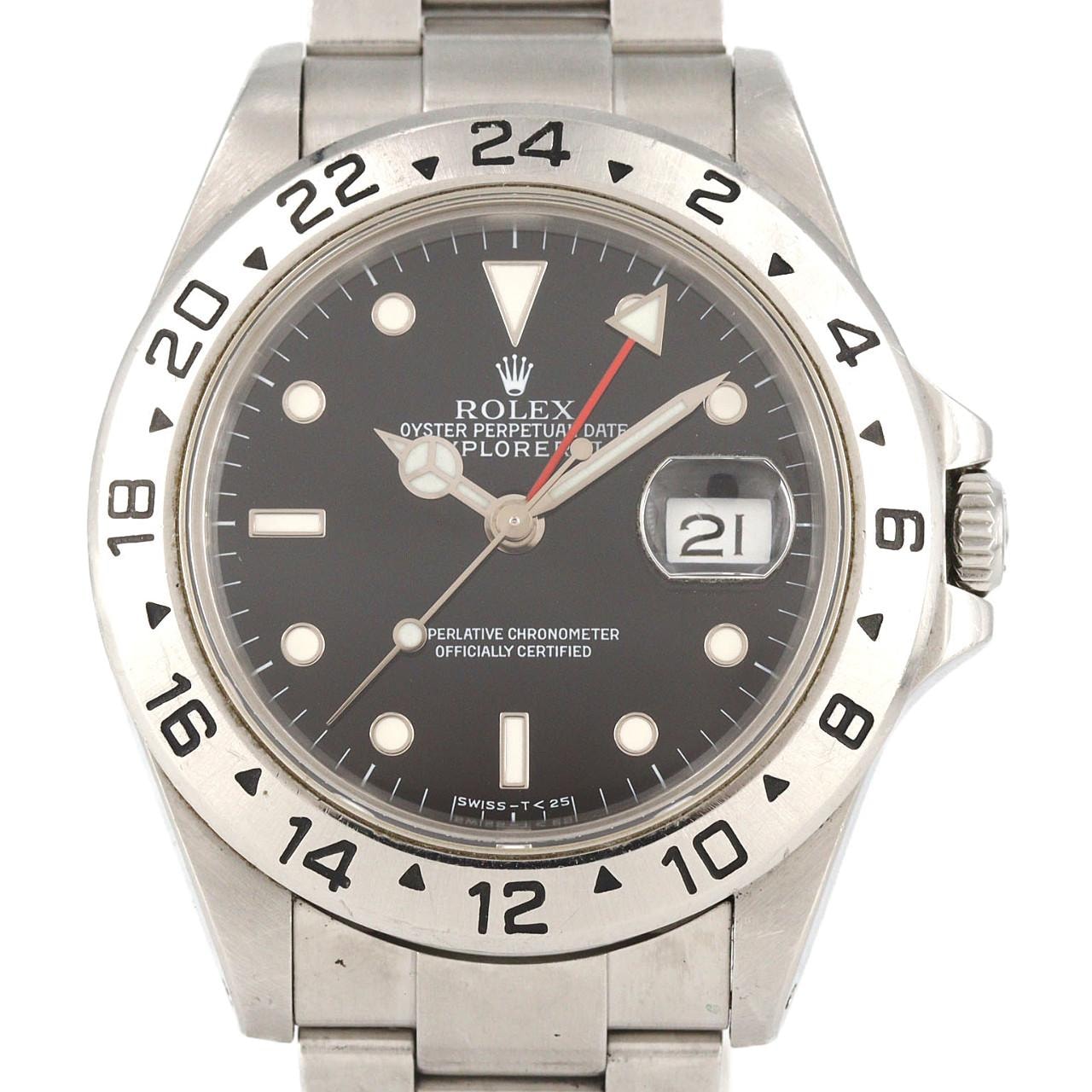 【ノーメンテナンス還元価格】ロレックス エクスプローラーII 16570 SS 自動巻 N番