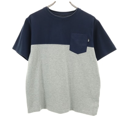 THE NORTH FACE ノースフェイス ツートーン 半袖 Tシャツ M グレー アウトドア NT31835 ポケT