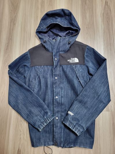 Supreme The North Face Denim Dot Shot Jacket "Denim"