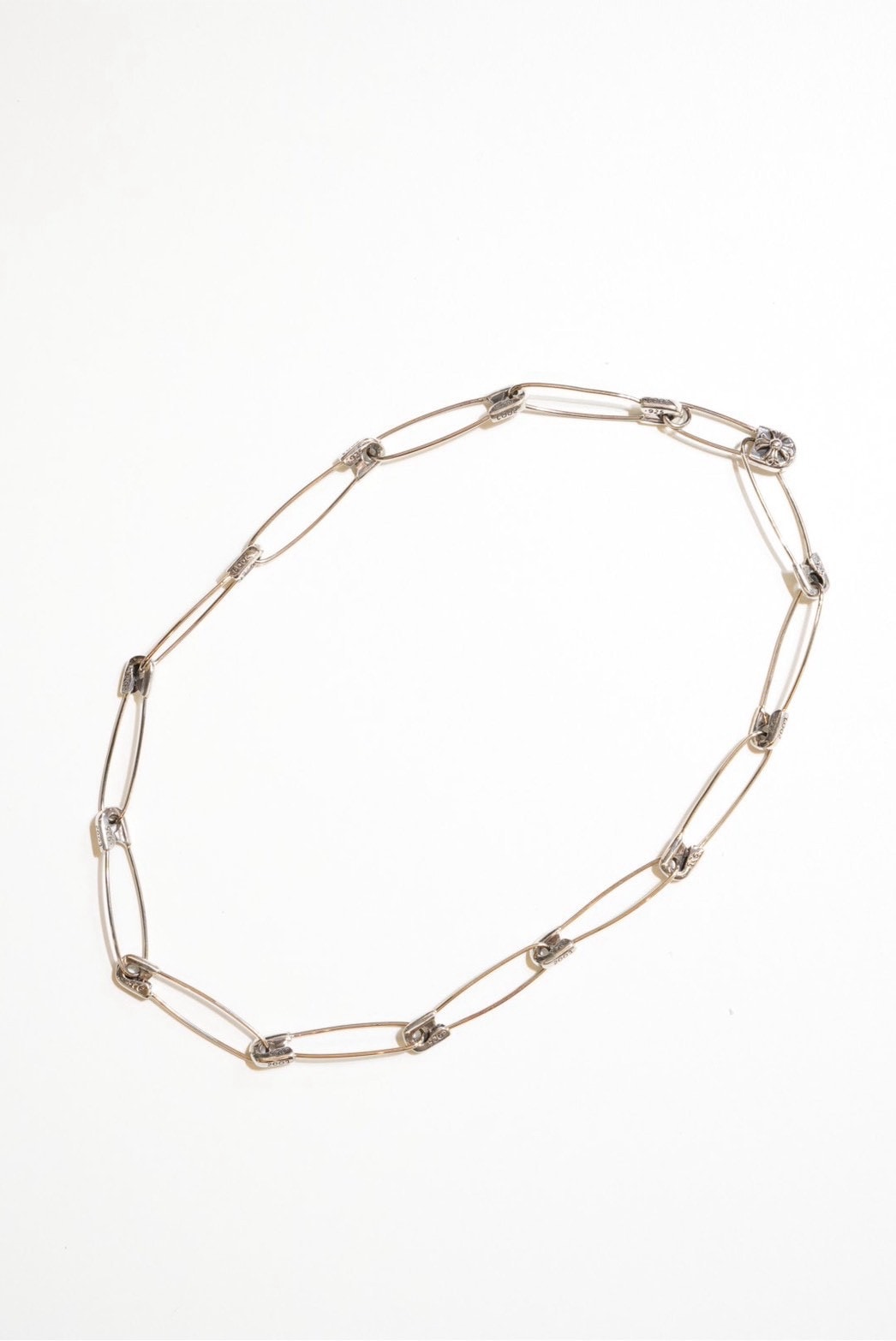 【Chrome Hearts】ネックレス「セーフティピン」シルバー 