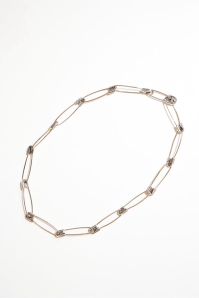 【Chrome Hearts】ネックレス「セーフティピン」シルバー