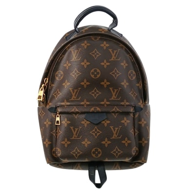 LOUIS VUITTON ルイ・ヴィトン パームスプリングス バックパック PM リュック・デイパック M44871 モノグラムマカサー ブラウン レディース【中古】