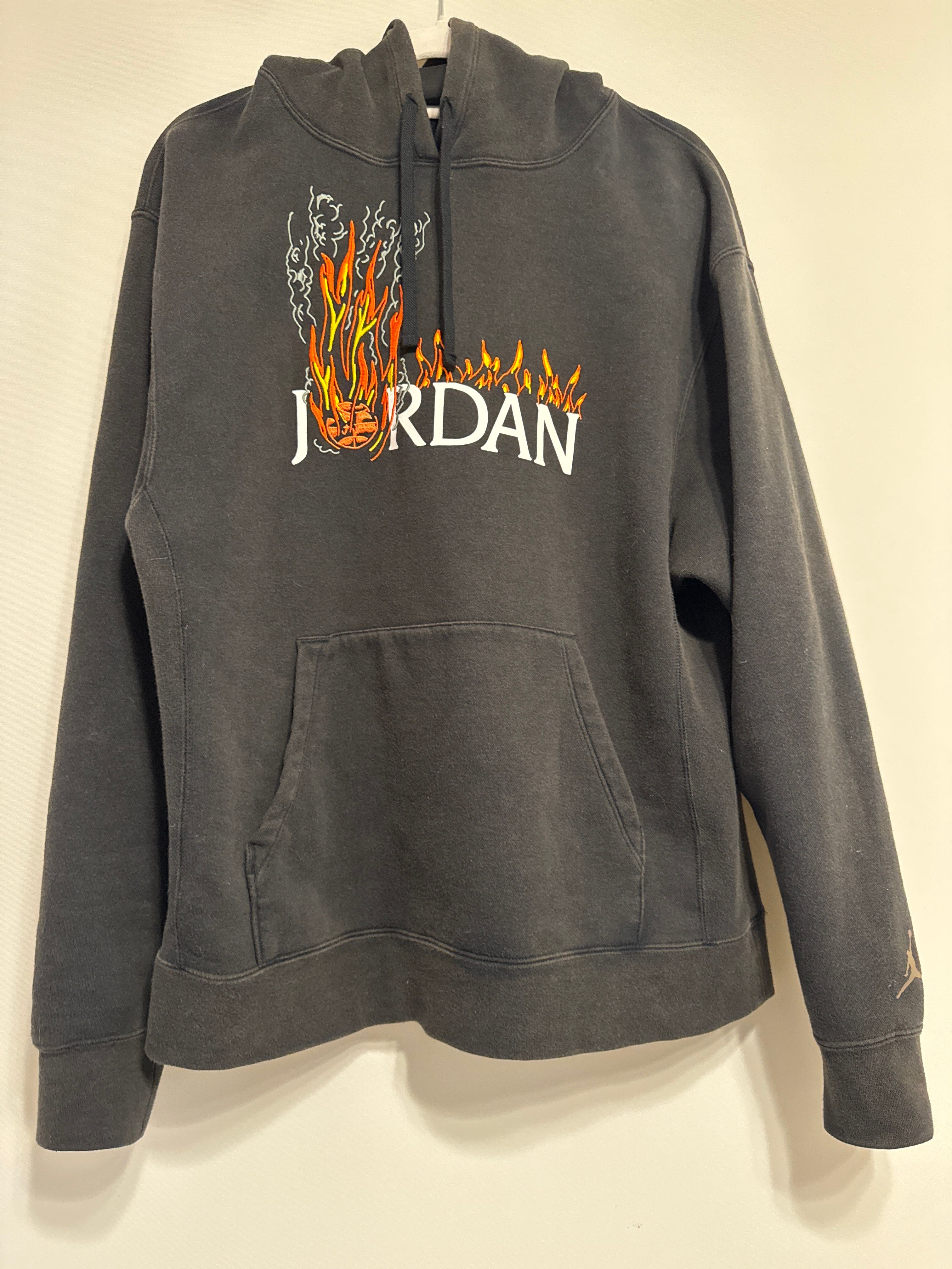 Air Jordan x Travis Scott Fleece Hoodie "Black"