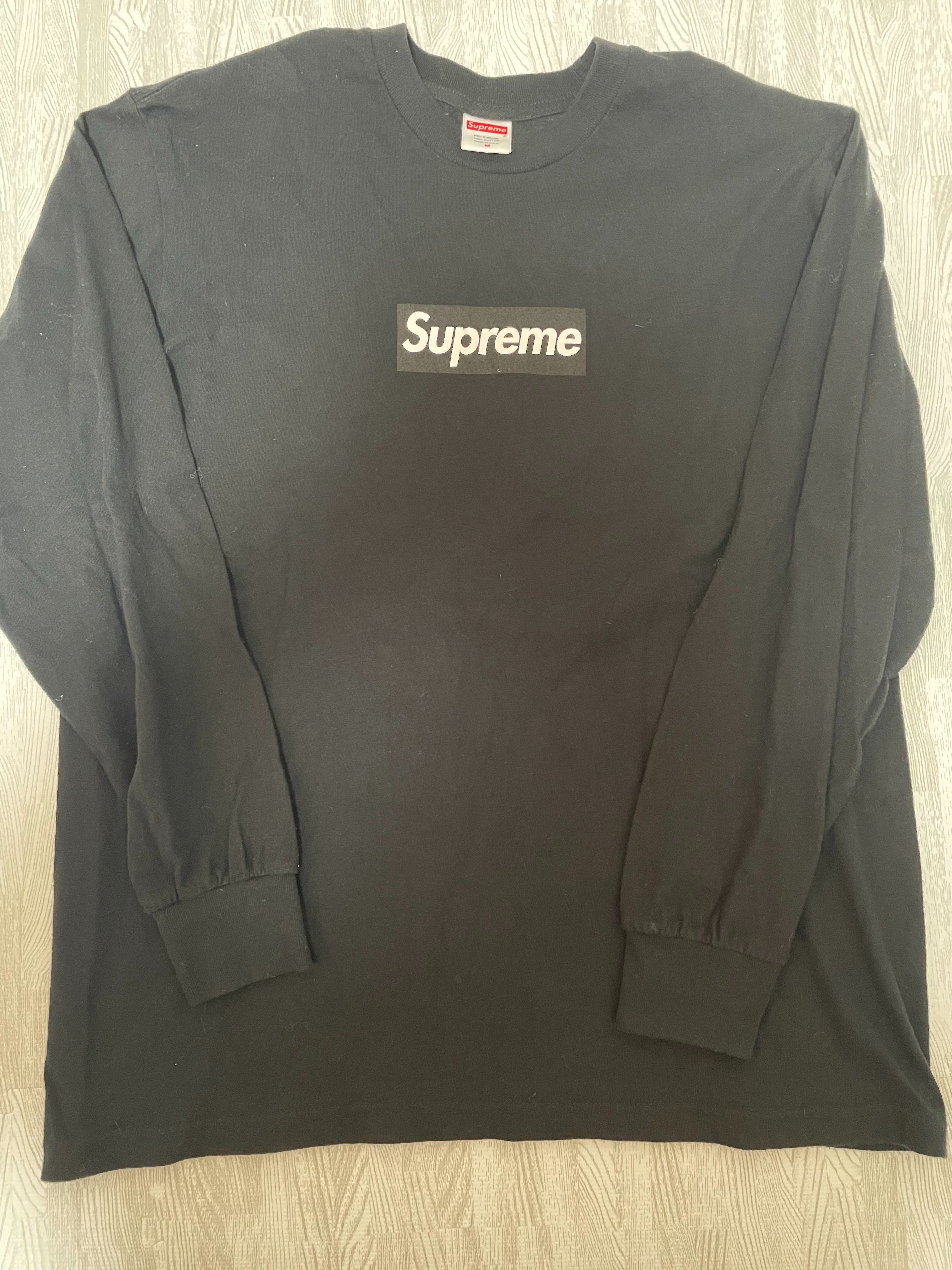 Supreme Box Logo L/S Tee "Black"