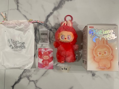 POP MART THE MONSTERS (LABUBU) Big into Energy Series Plush Pendant LOVE