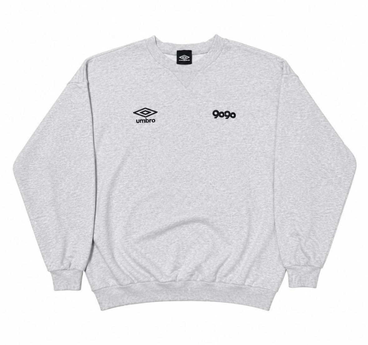 umbro x 9090 Two Logo Sweat "Heather Gray"