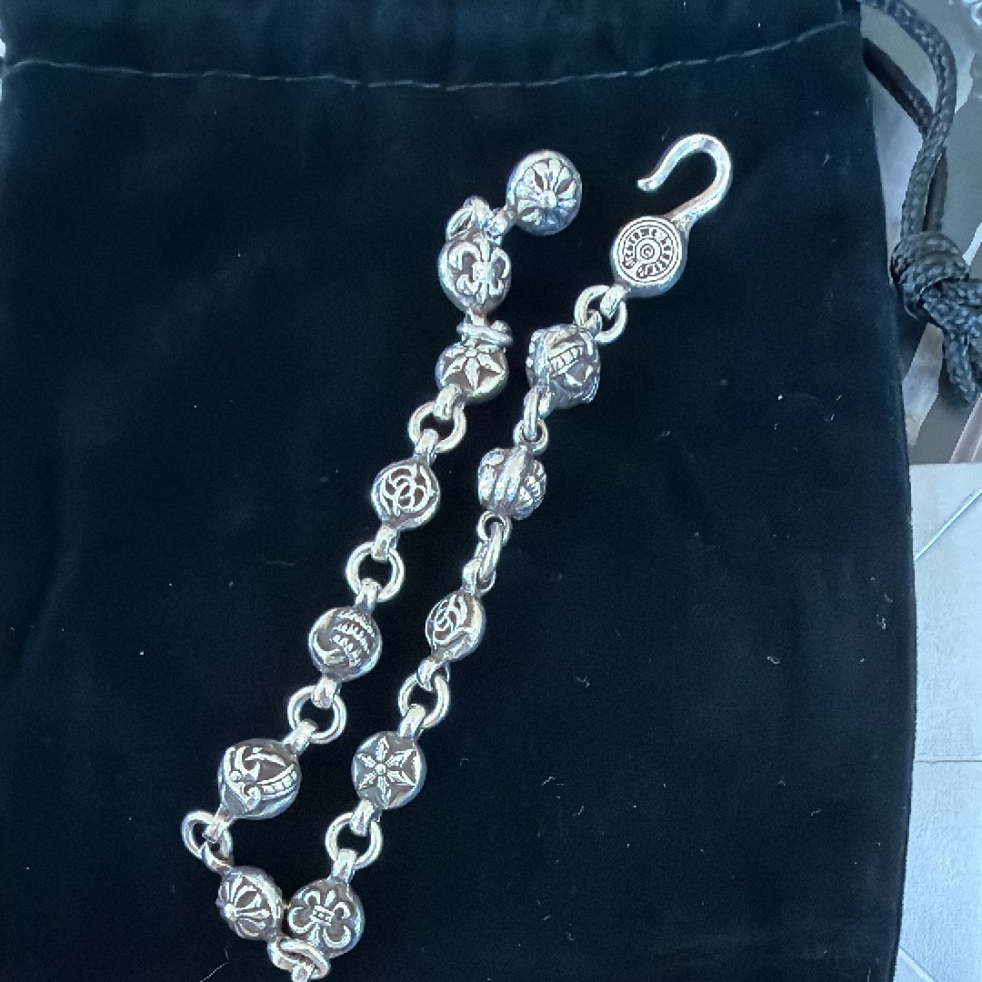 Chrome Hearts #1 Multi Ball Bracelet "Silver"