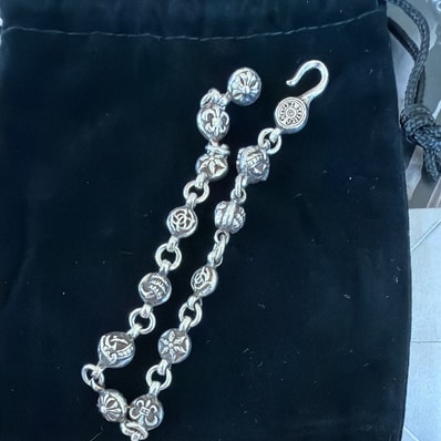 Chrome Hearts #1 Multi Ball Bracelet "Silver"
