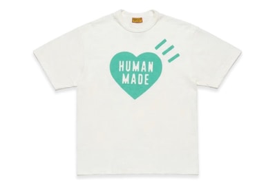 HUMAN MADE Bangkok Heart Graphic T-Shirt "White"