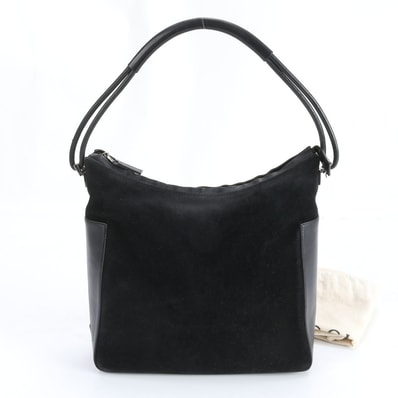 グッチ スエード 001 3766 ショルダーバッグ レザー