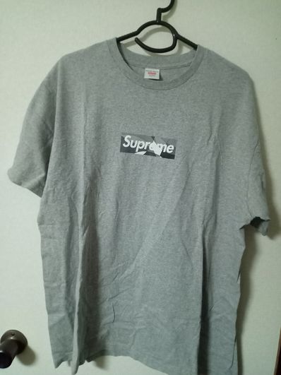 Supreme / Emilio Pucci® Box Logo Tee "Grey/Black"