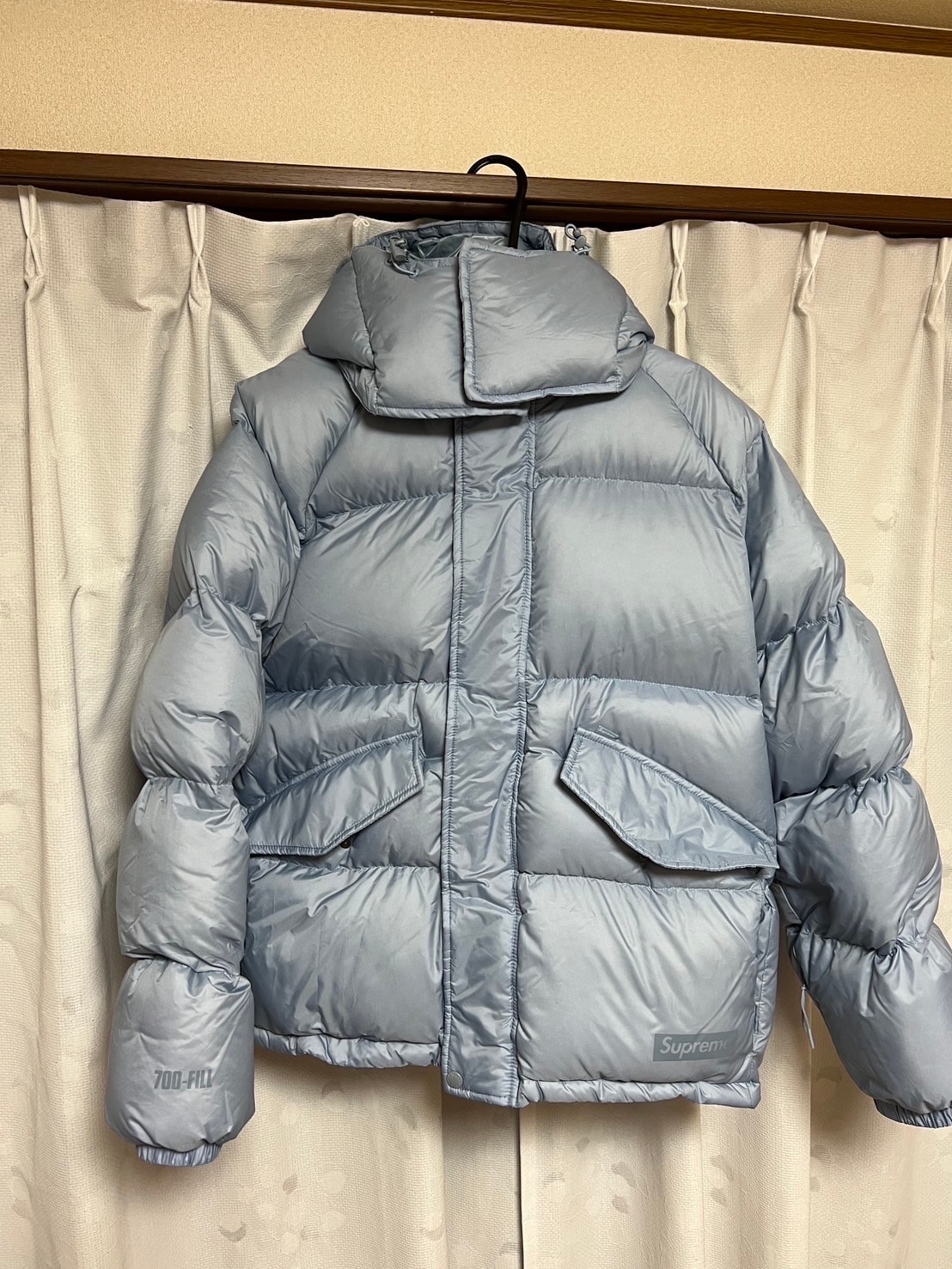 Supreme 700-Fill Down Lightweight Puffer Jacket "Light Blue"