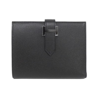 【未使用品】エルメス ベアン コンパクト モノクローム 085916CH 財布