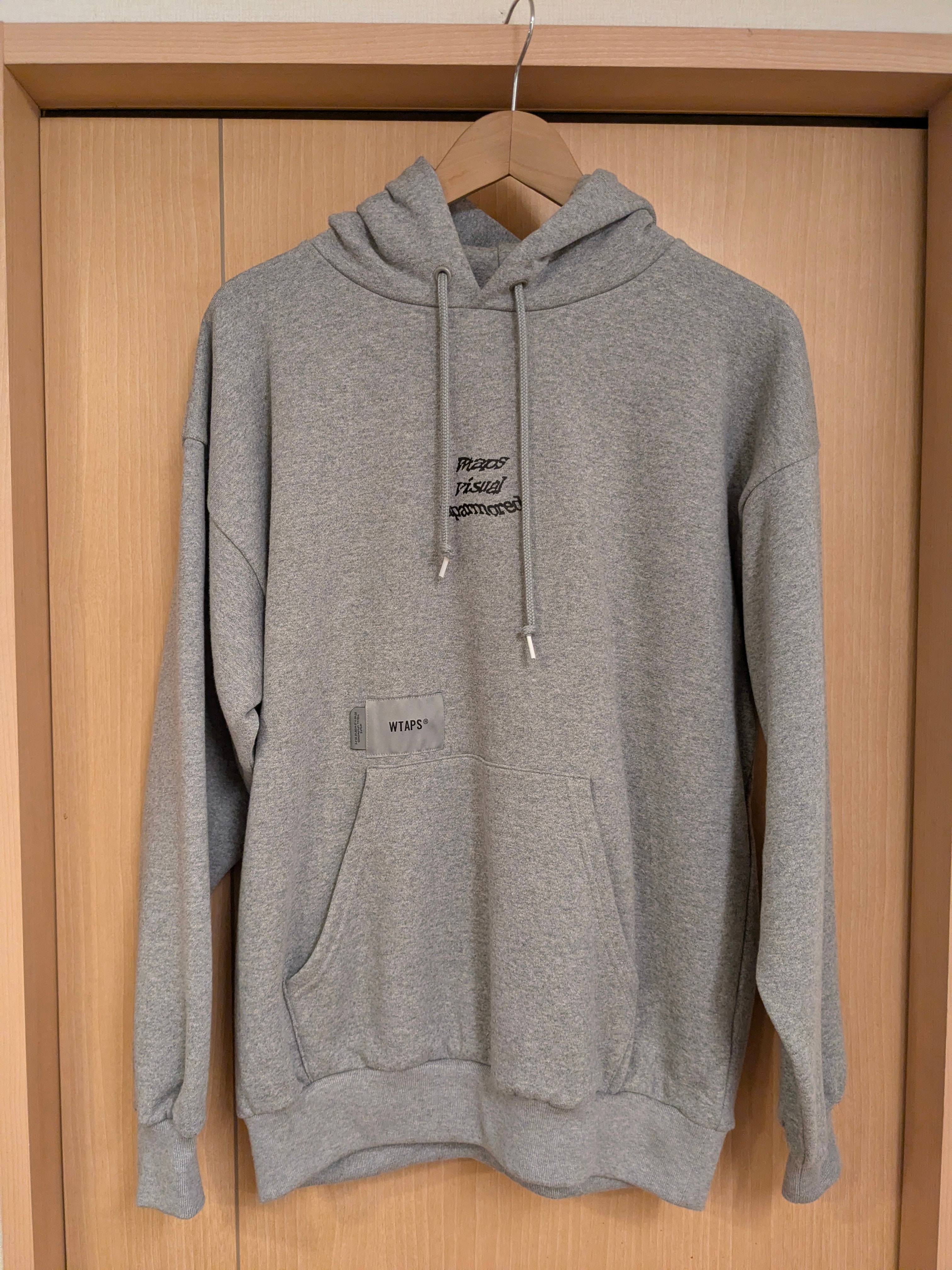 WTAPS Teary / Hoody / Cotton "Ash Gray"