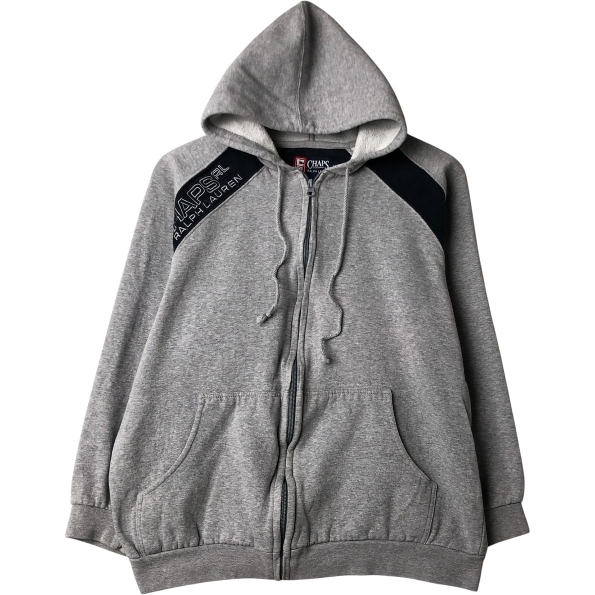 古着 ラルフローレン Ralph Lauren CHAPS チャップス スウェットフルジップパーカー メンズM相当/eaa624272