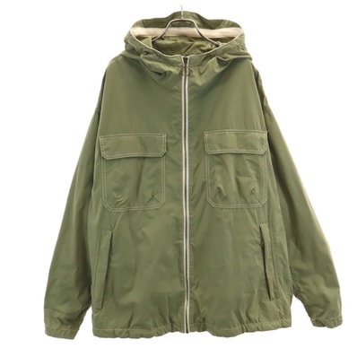 ZARA ザラ フードジャケット XL オリーブ