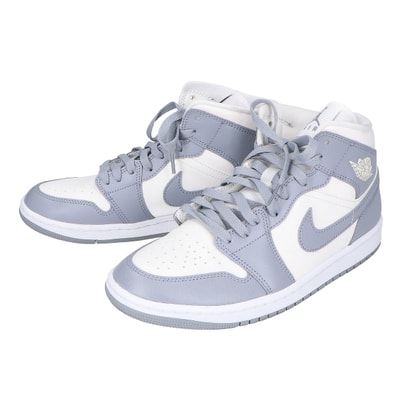 ナイキ 【美品】BQ6472-115 Air Jordan 1 Mid エア ジョーダン 1 MID ハイカットスニーカー/ 26.5