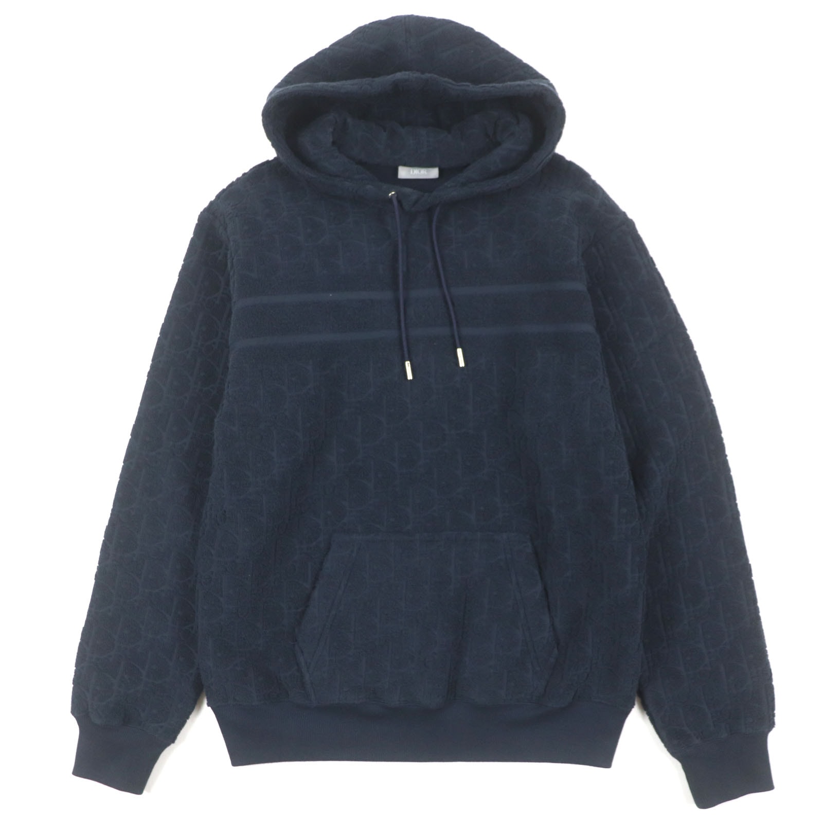 美品 ディオール オム
パーカー ネイビー メンズ XS 013J605C0607