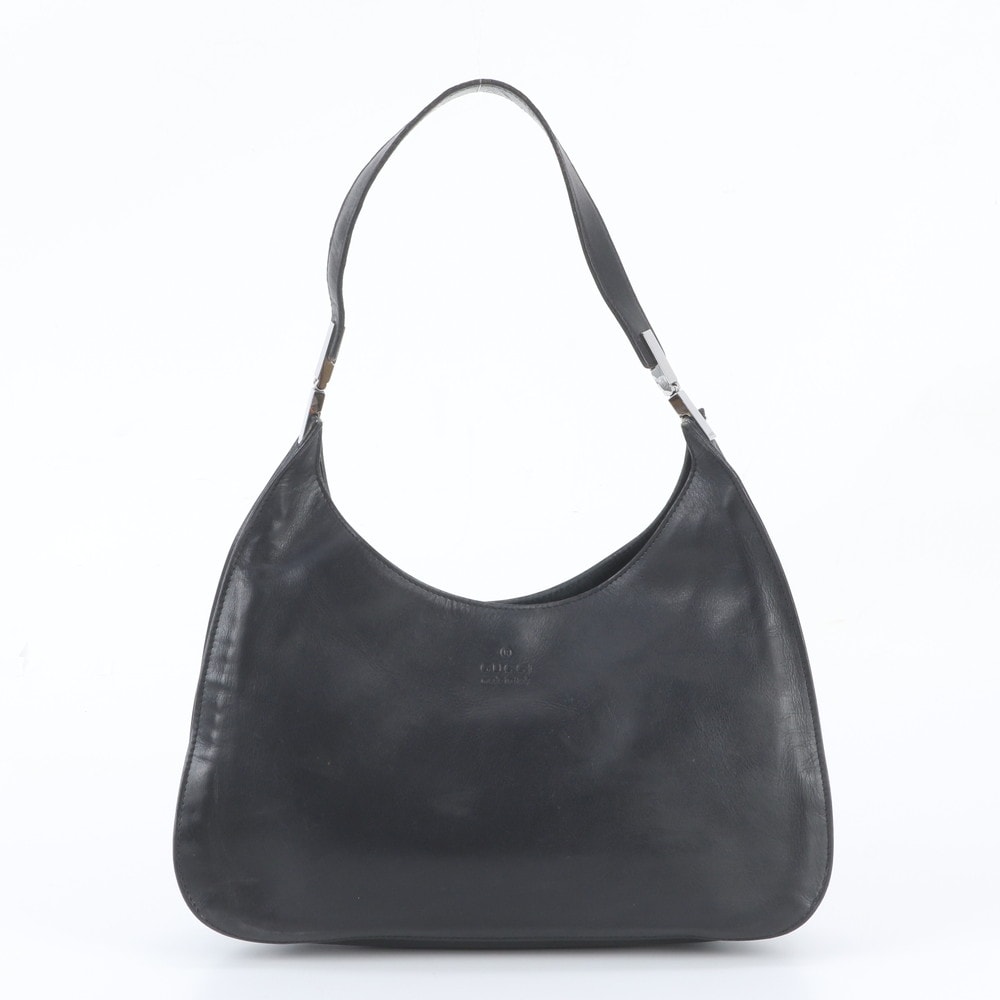 ■美品 グッチ ホーボー 001 3767 ショルダーバッグ レザー