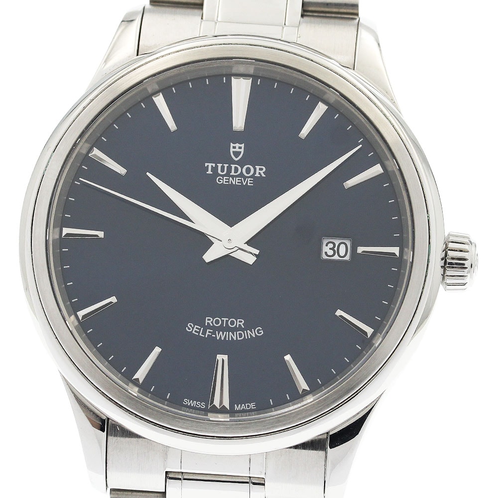 ☆良品 ★保 チュードル スタイル デイト 12700 メンズ 【中古】