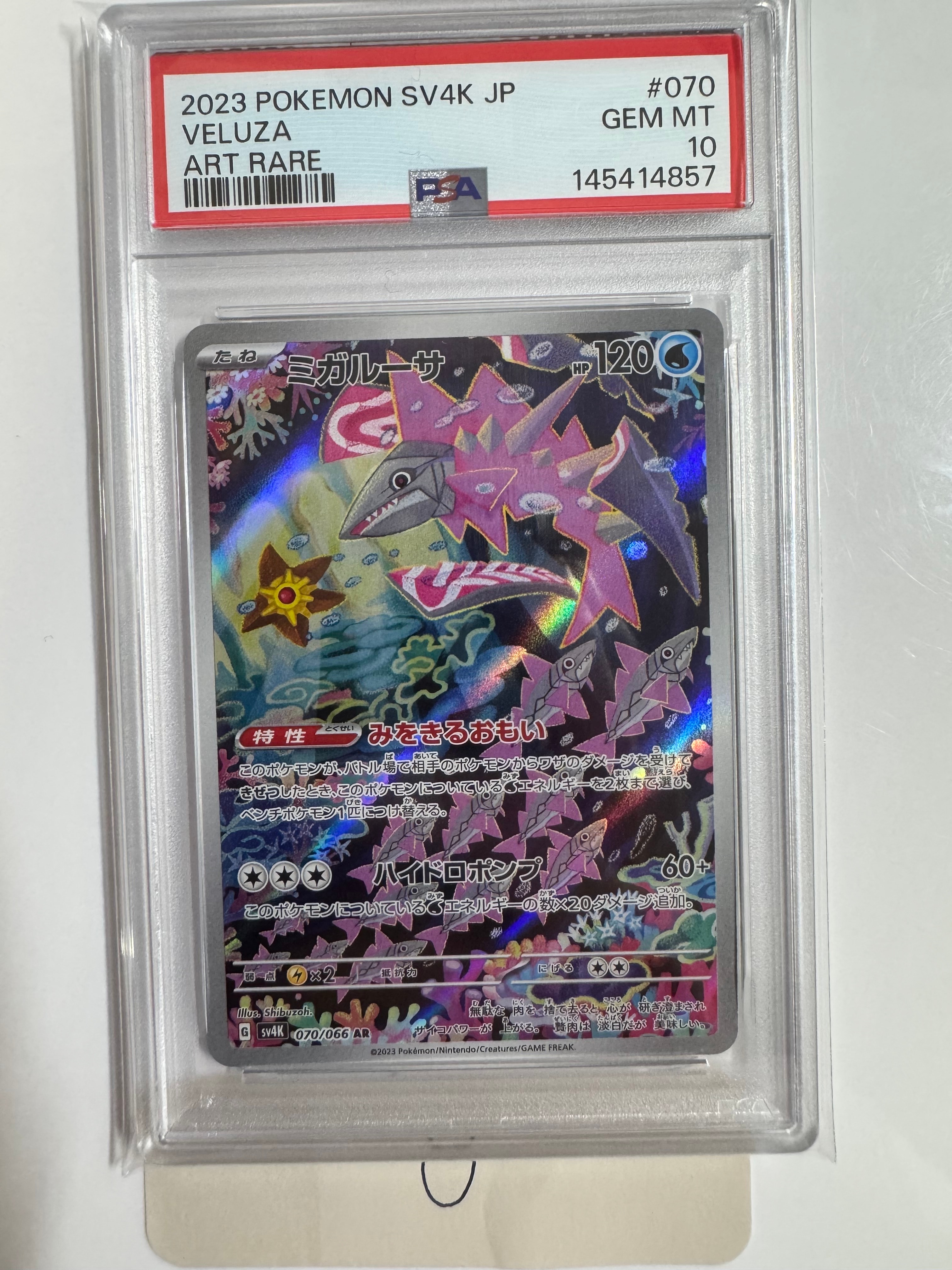 PSA10】ゴウカザル AR [SV5a 070/066](強化拡張パック「クリムゾン
