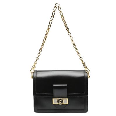 ルイヴィトン LOUIS VUITTON チェーン M55821 LVロック ショルダーバッグ