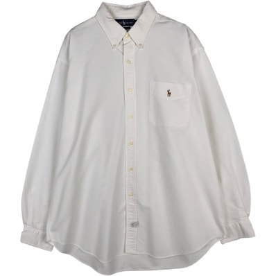 古着 ラルフローレン Ralph Lauren 長袖 ボタンダウンシャツ メンズXXL相当/eaa678432