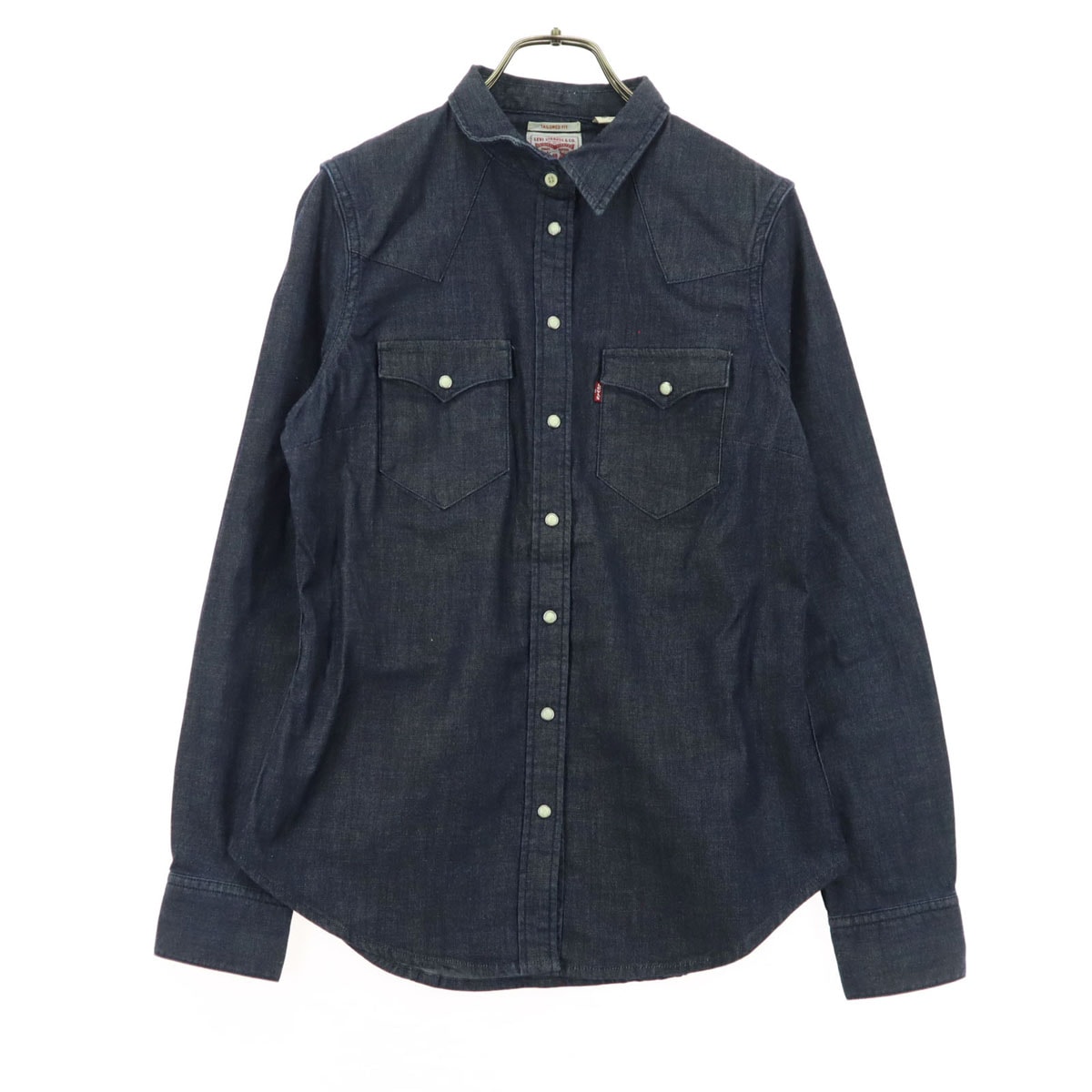 美品 Levi's リーバイス 長袖 ジャケット デニムシャツ S ブルー系