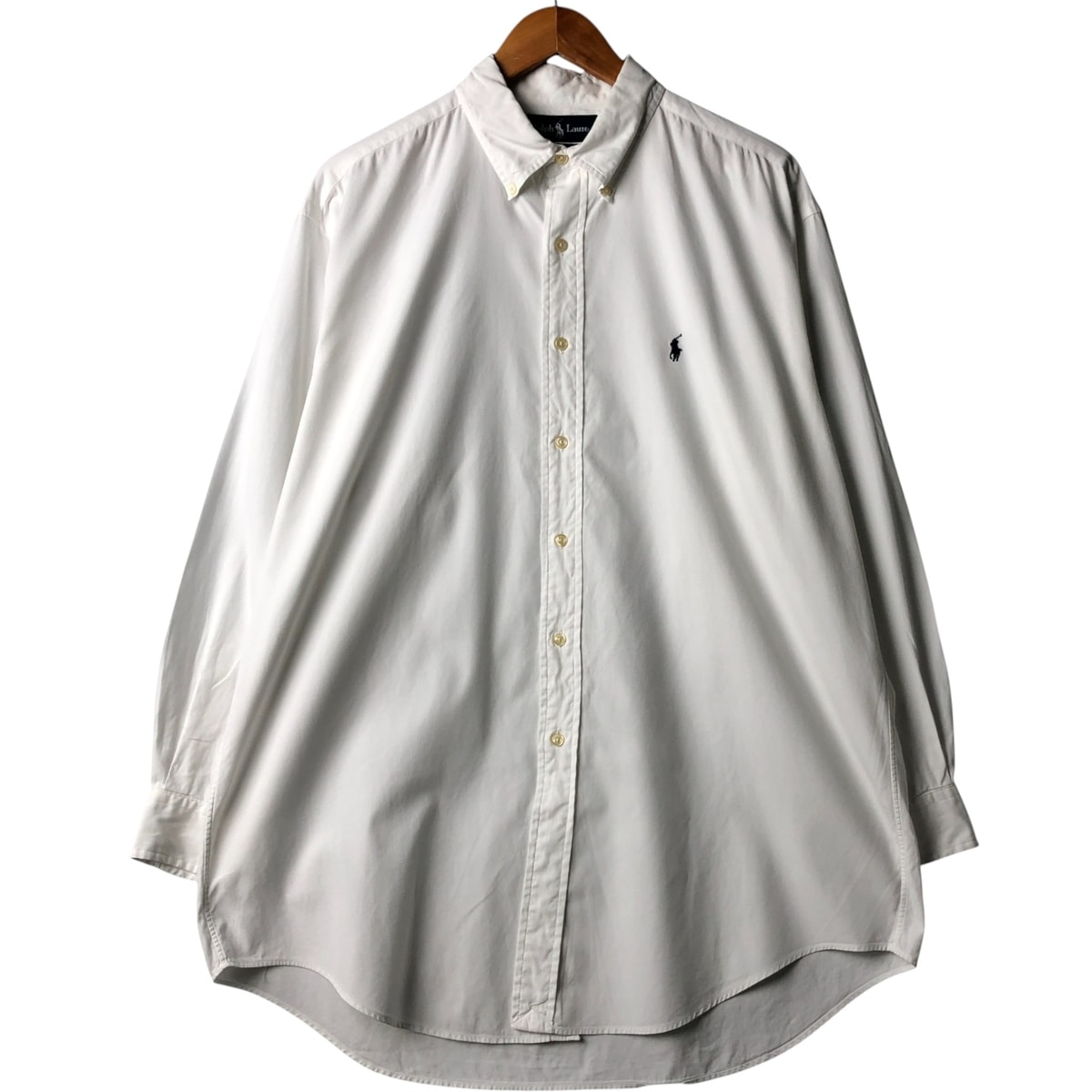 古着 ラルフローレン Ralph Lauren YARMOUTH 長袖 ボタンダウンシャツ メンズL相当/eaa591413