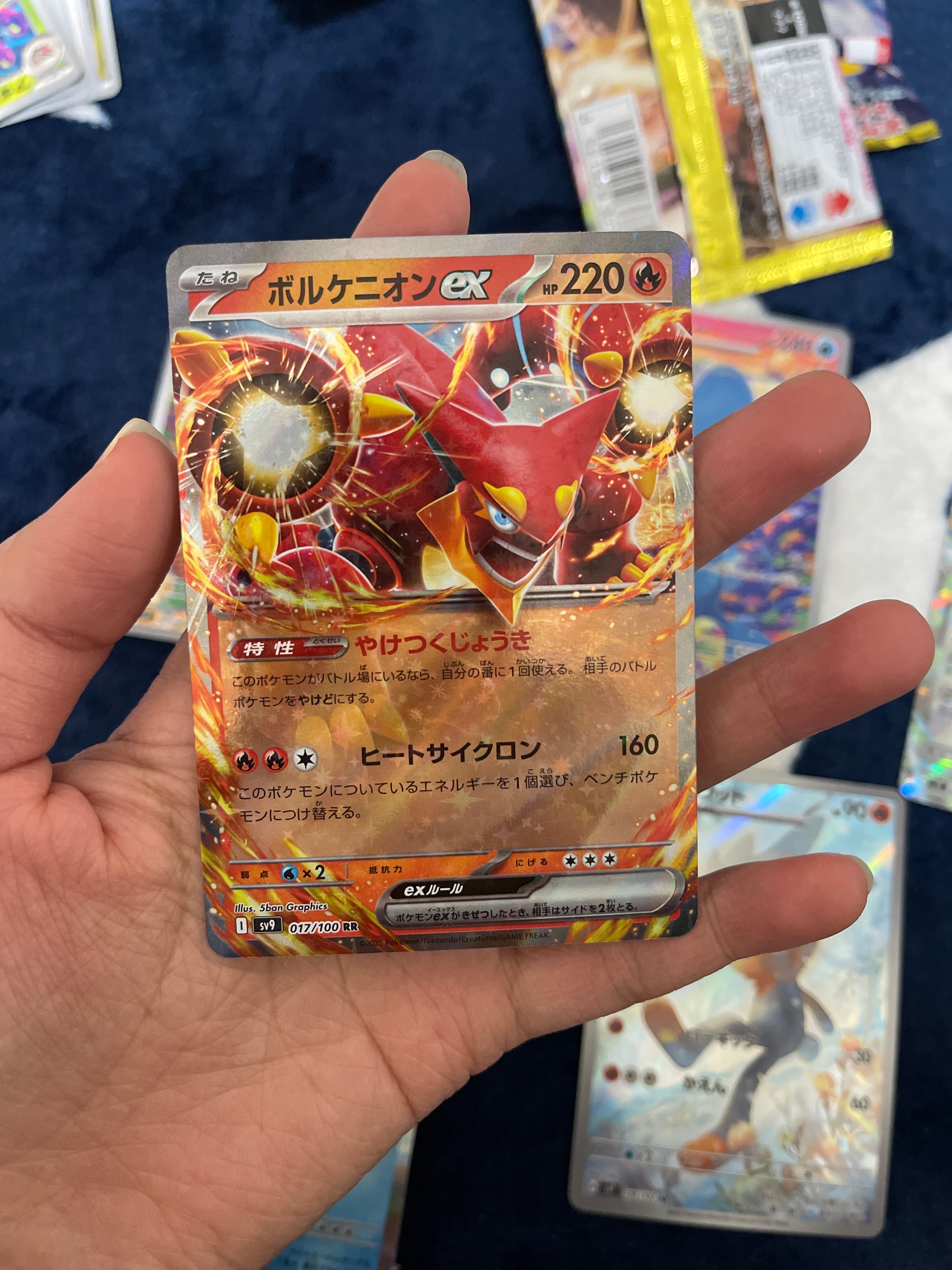 ボルケニオンex RR [SV9 017/100](拡張パック「バトルパートナーズ」)