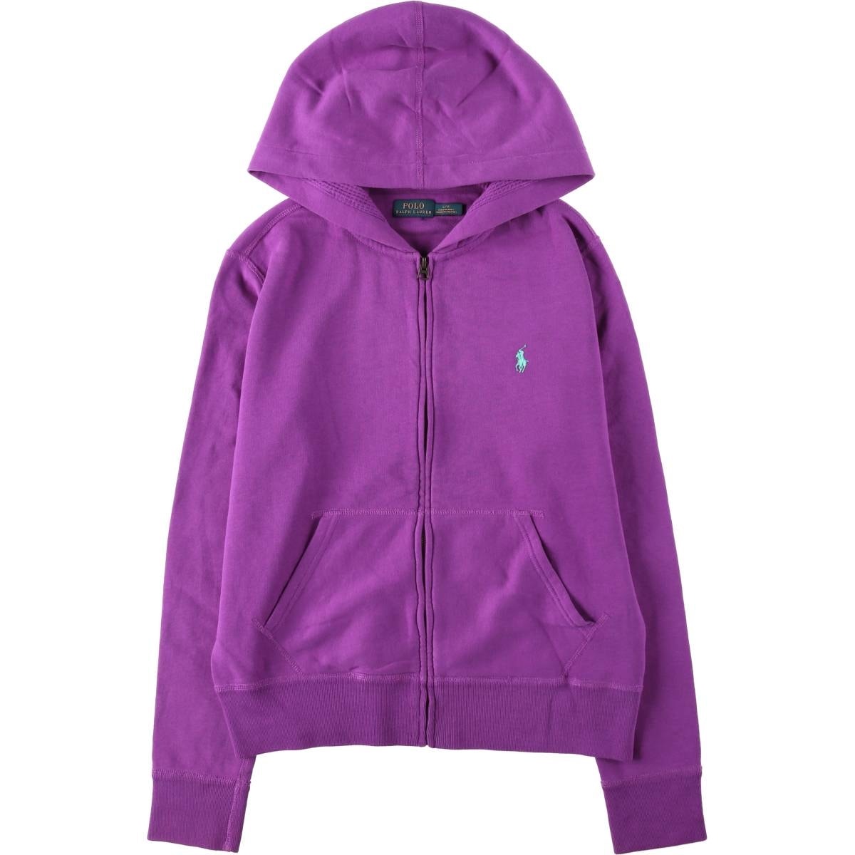 古着 ラルフローレン Ralph Lauren POLO RALPH LAUREN スウェットフルジップパーカー レディースL相当/eaa649219