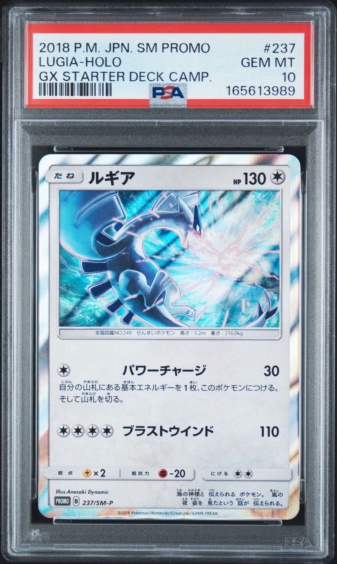 ルギア P [SM-P 237](GXスタートデッキ「Wルギアキャンペーン」)通販