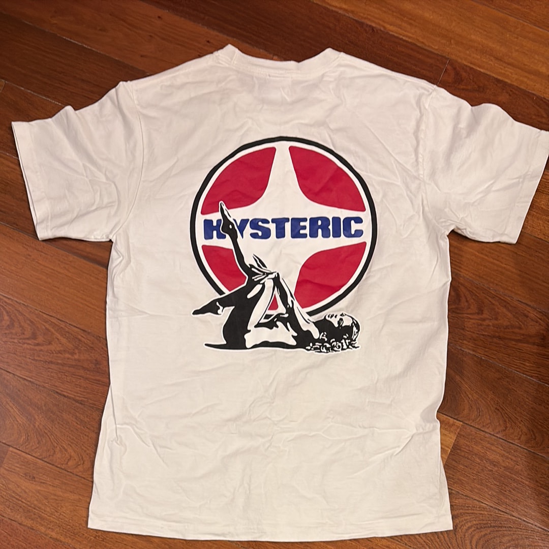 Supreme x HYSTERIC GLAMOUR Pin Up Tee "White"