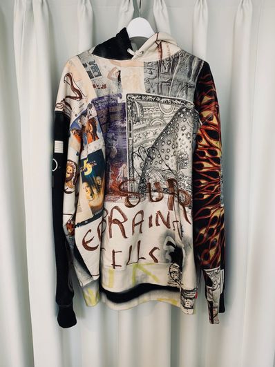 Supreme LSD Spells Hooded Sweatshirt "Ivory"