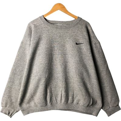 古着 90年代 ナイキ NIKE ワンポイントロゴスウェットシャツ トレーナー メンズL相当 ヴィンテージ/eaa562826