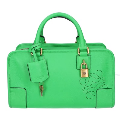 ロエベ 新品同様 リミテッドエディション グレインカーフレザー アナグラム アマソナ28