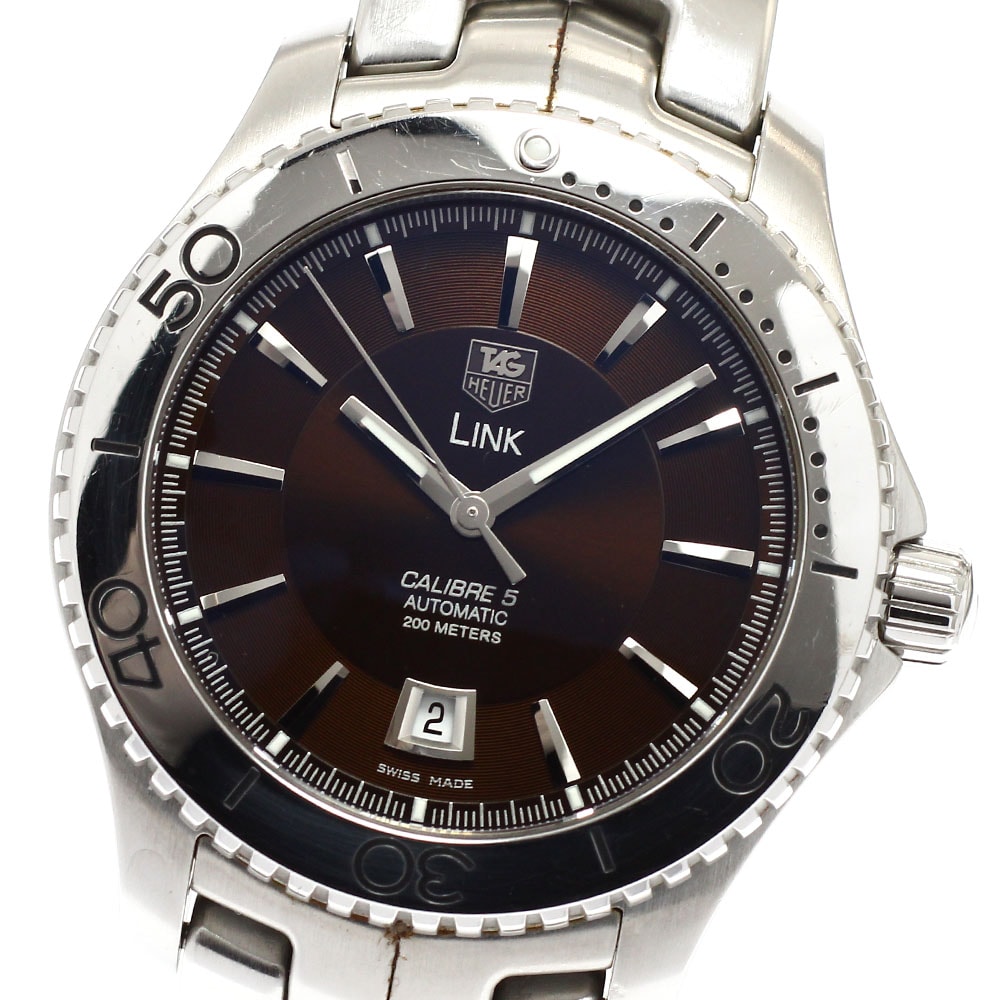 タグホイヤー リンク WJ201D.BA0591 メンズ 【中古】