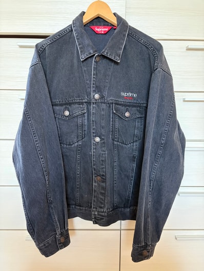 Supreme Denim Trucker Jacket "Black" (25SS)