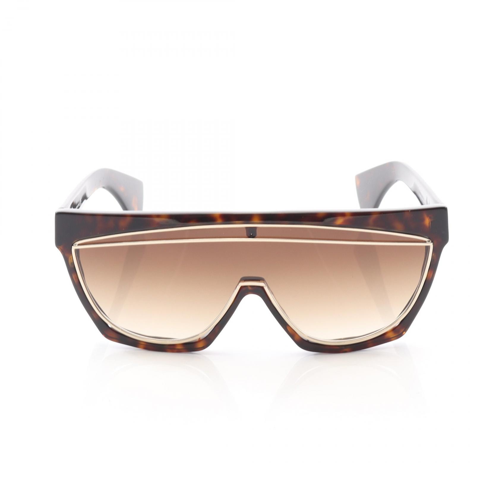 ロエベ LOEWE サングラス 衣料品 プラスチック レディース ブラウン系 【中古】