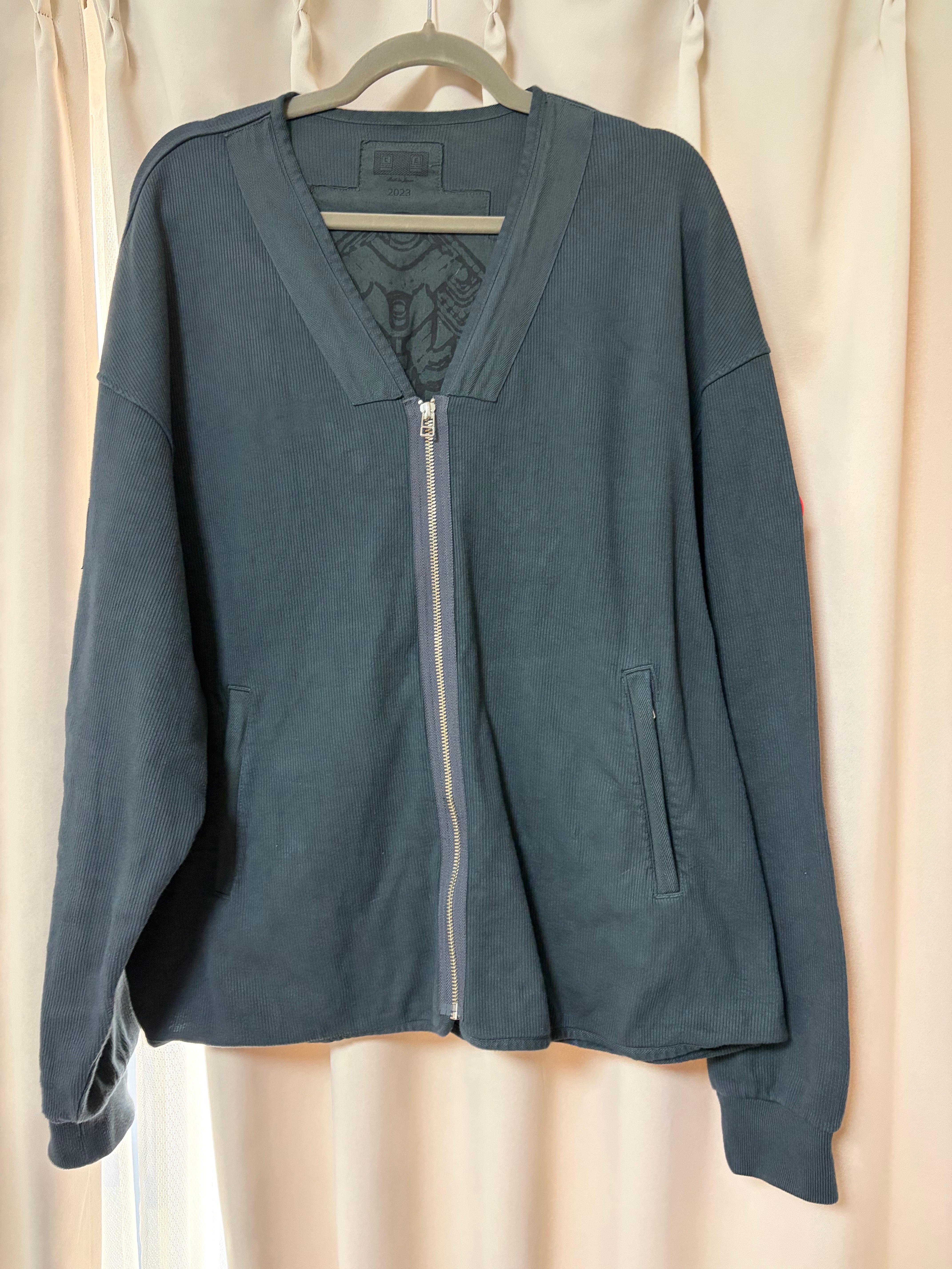 【美品】Cav Empt Overdye PQ Zip Cardigan