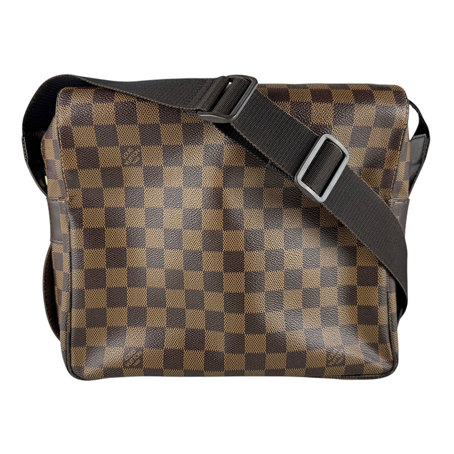 ルイ ヴィトン LOUIS VUITTON ショルダーバッグ ダミエ ナヴィグリオ ダミエキャンバス エベヌ メンズ N45255【中古】 z8560