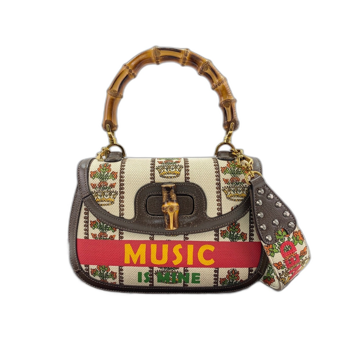 グッチ GUCCI 100周年記念モデルバンブー1967 ショルダーバッグ【中古】